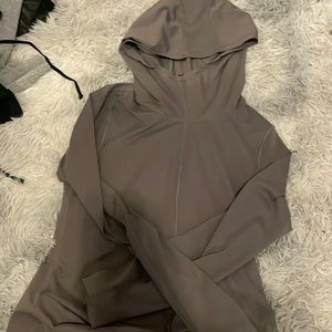 athletic hoodie tube sweater
